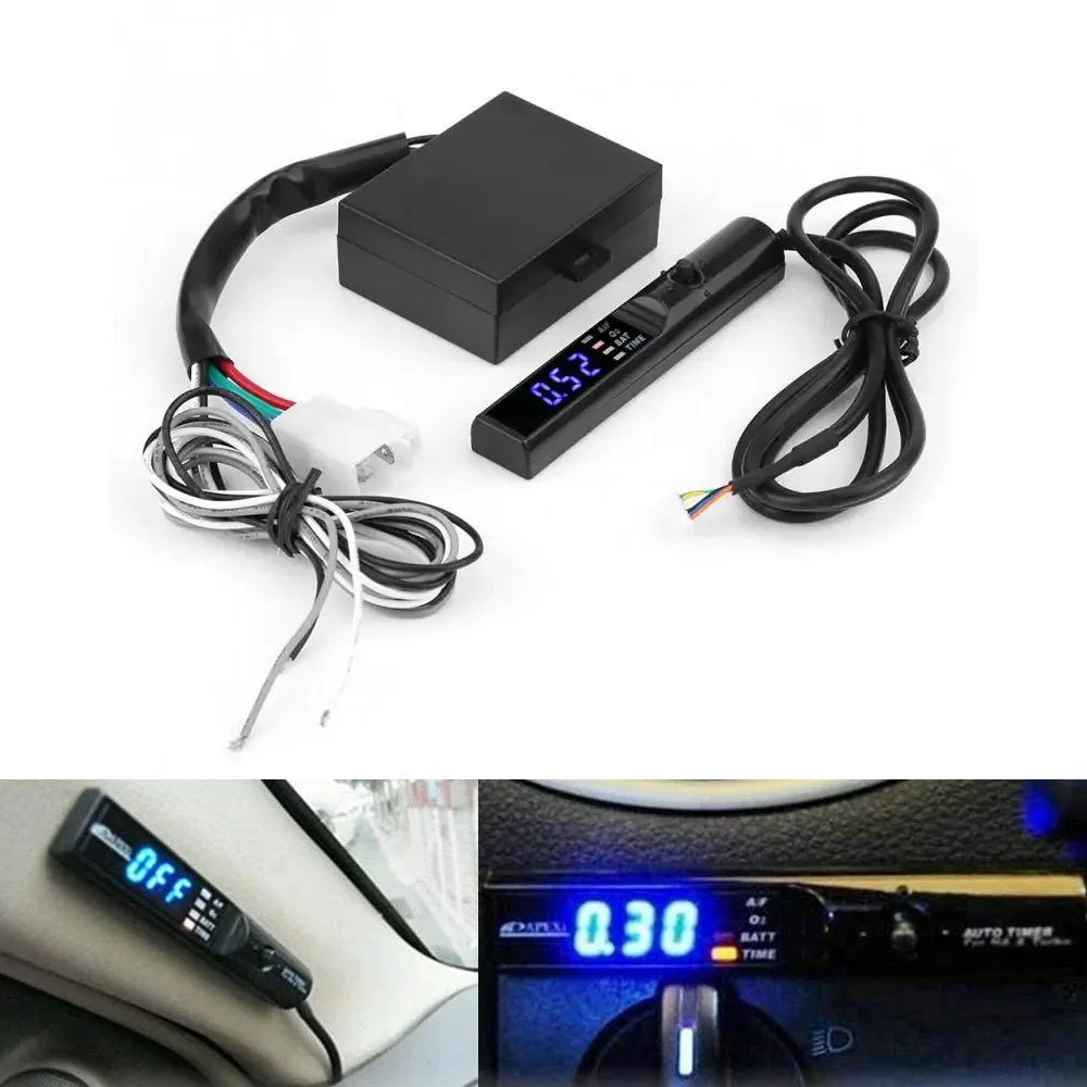 12V Car Turbo Timer Universal Electronic Car Auto LED Digital Display Delay Controller Parking Time Retarder Modified Device