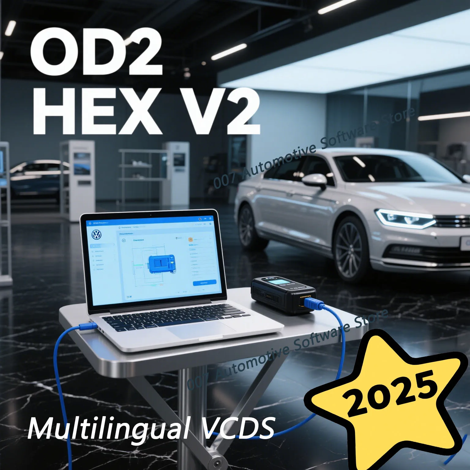 

vcds czech 2024 OBD2 Scanner HEX V2 USB Interface FOR VW AUDI Skoda Seat Unlimited VINs Atmega162 Multilingual VCDS