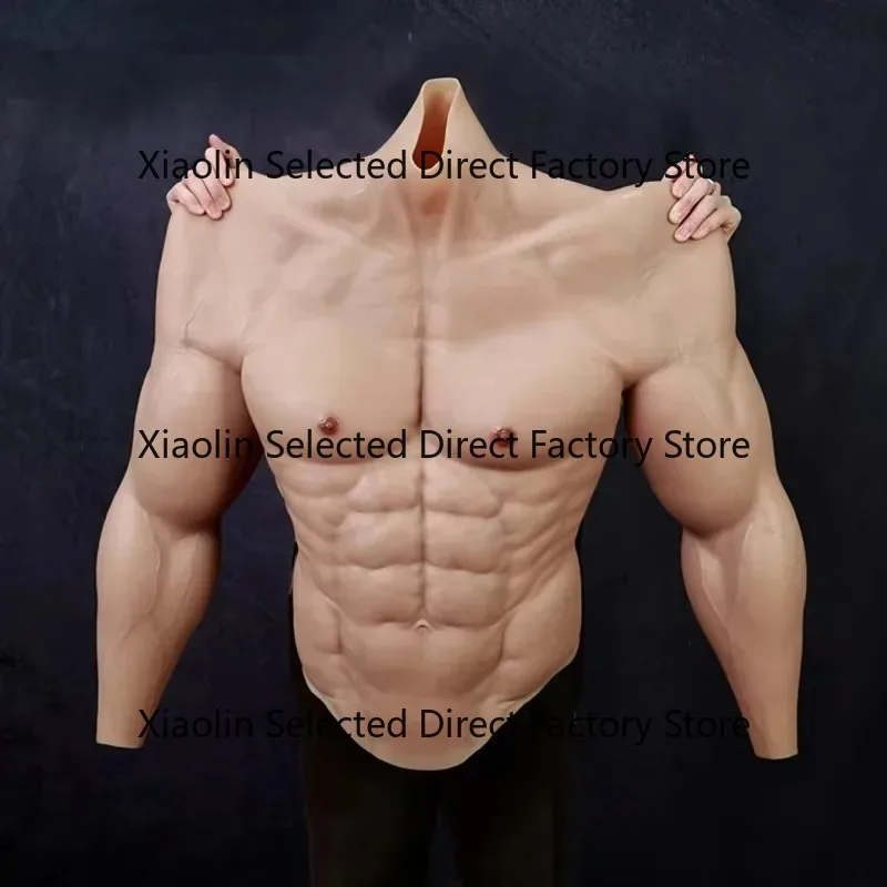 Músculo Artificial de Silicona Realista para Pecho, Agrandador de Músculo Pectoral, Disfraz de Crossdressing, Mascarada