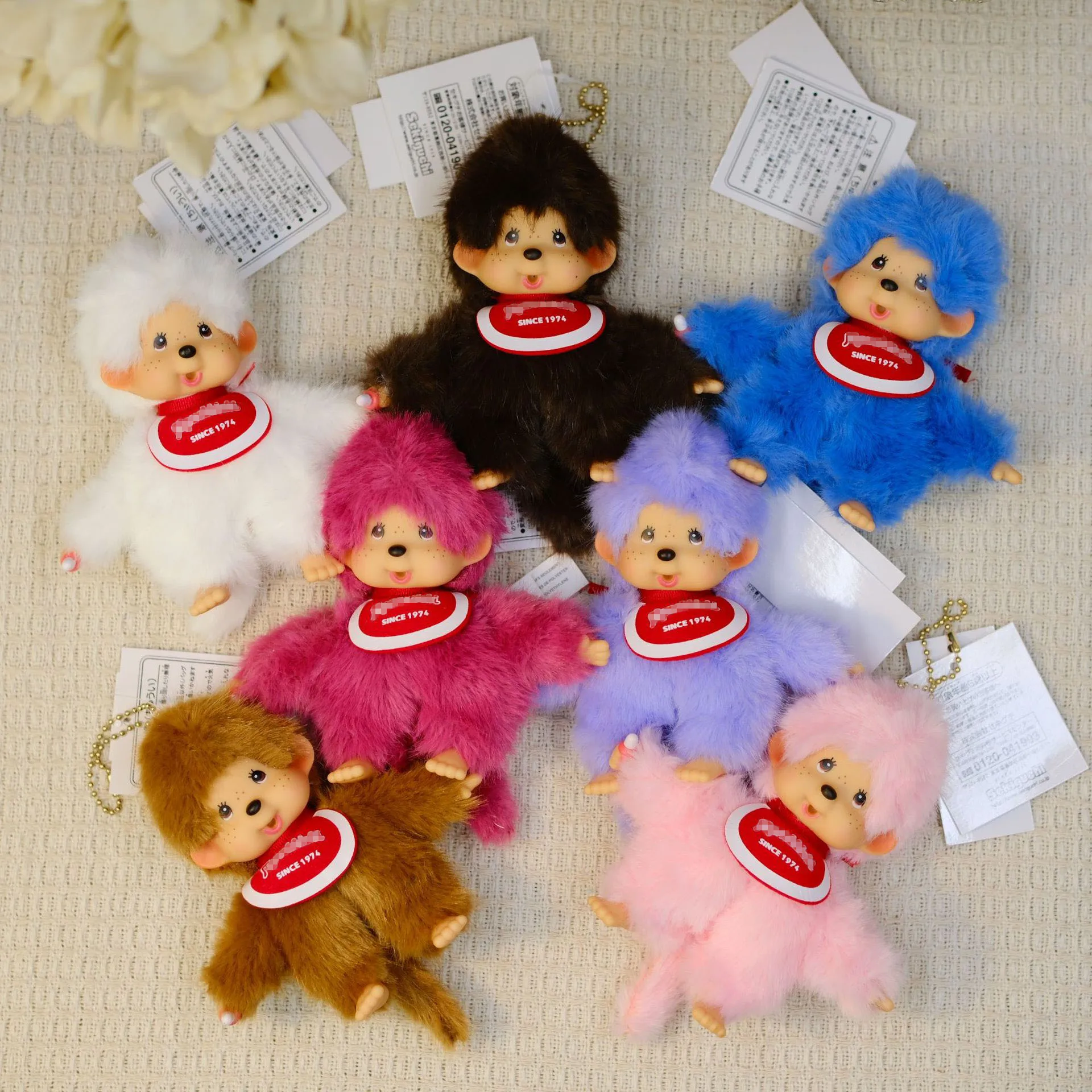 Mencici Keychain Cartoon Backpack Hanging Charms Cute Mencici Doll Pendant Birthday Party Gifts
