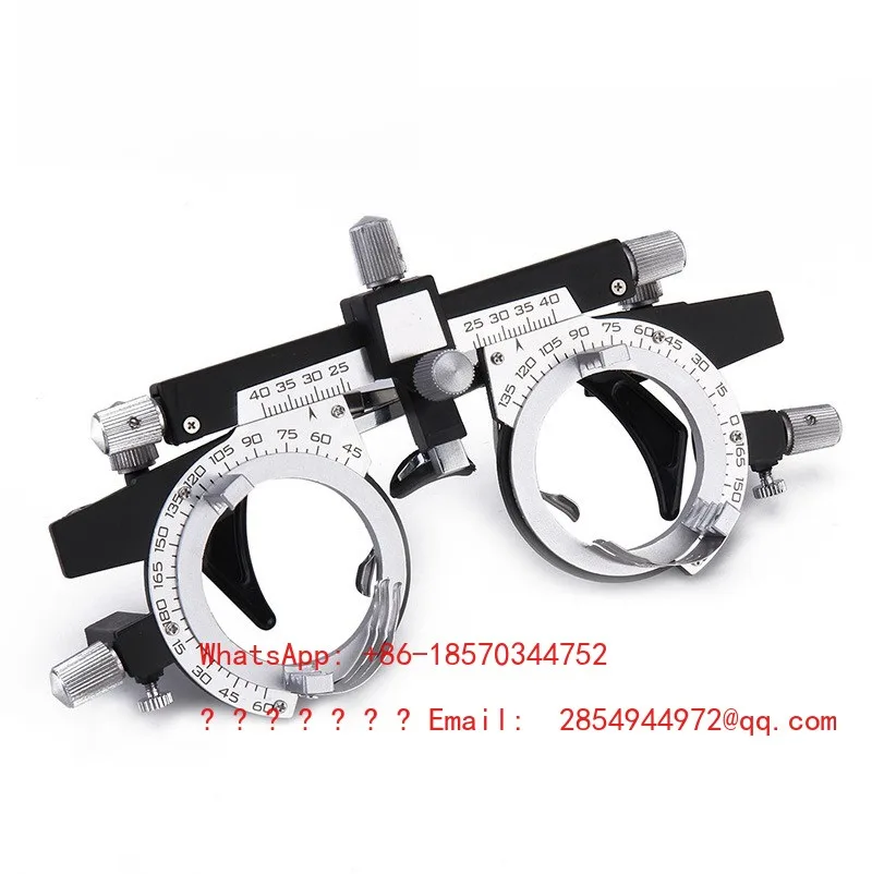 Metal Glasses Optometry Frame Optometry Frame Tool Adjustable Pupil Distance Light