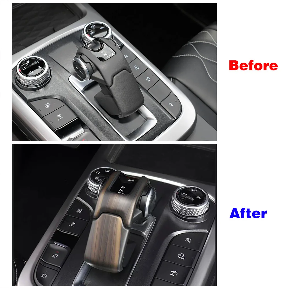 for GWM Haval H3 H5 H7 V7 H9 2024 2025 Dargo Plus Tank 300 400 Gear Shift Knob Cover Trim Protector Sticker Interior Accessories