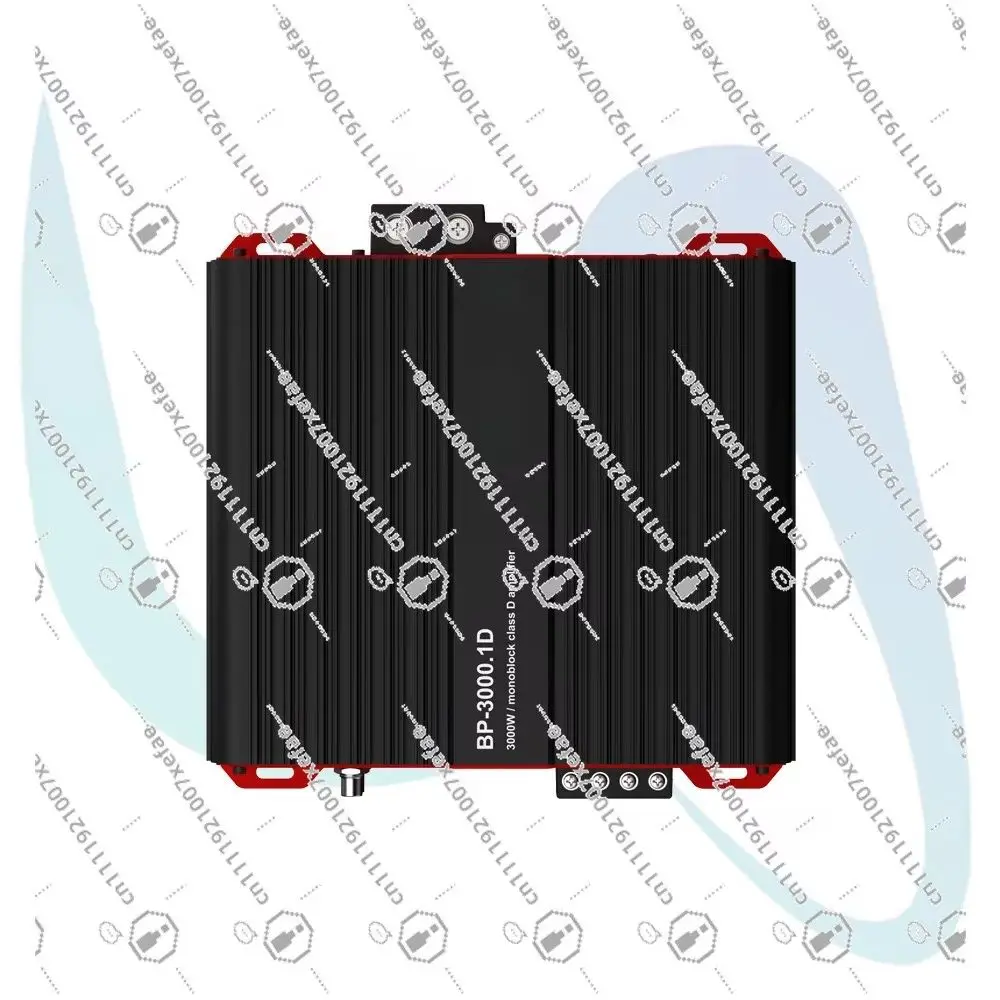 3000W Monolithic Automotive Amplifier Class D Power Stereo DJ Amplifier for Vehicle Audio System