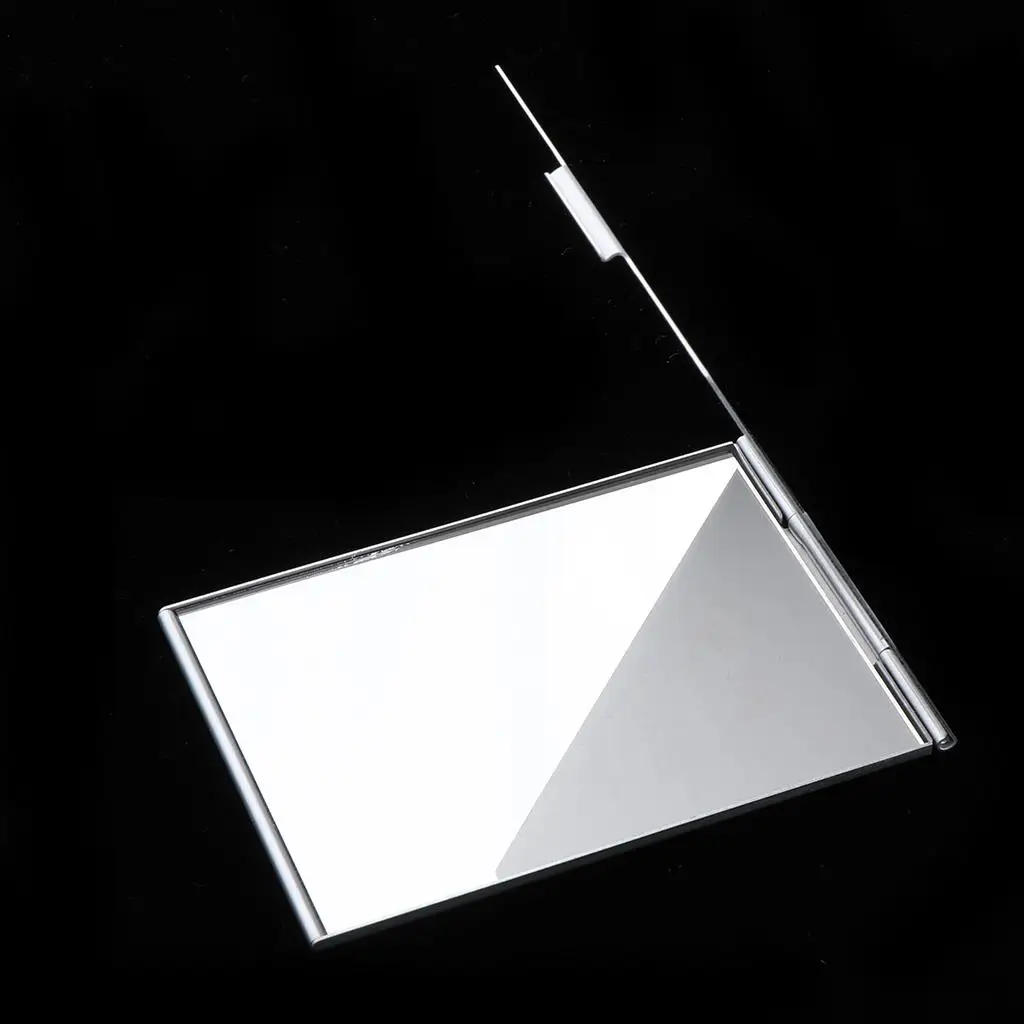 Foldable Pocket Mirror Makeup Beauty Travel Cosmetic Mirror Aluminum Frame