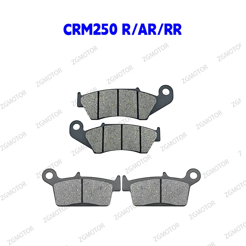 Front Or Rear Brake Pads Fit For Honda CRM250R 1991-1993 CRM250 AR 1997-1999 CRM250RR MK3 1994-1996 1995