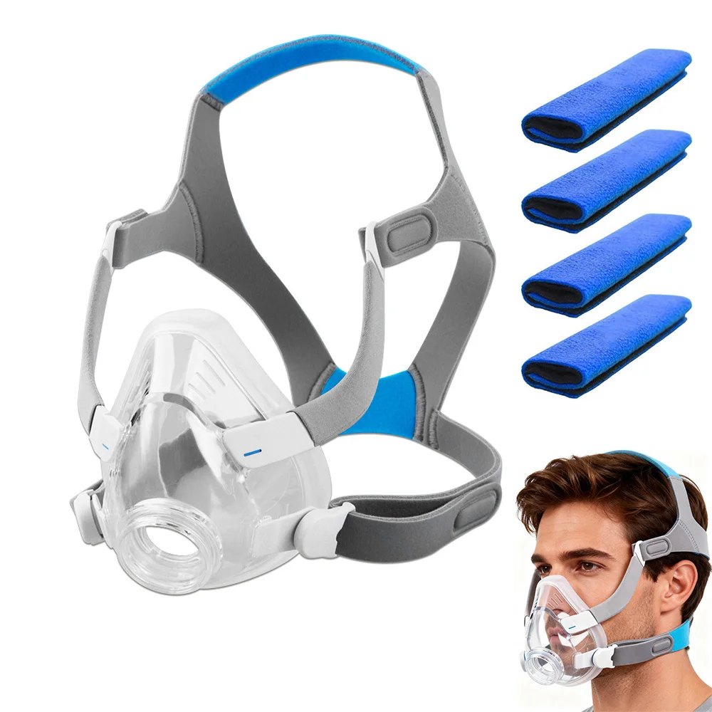 

Advanced Replacement Set for AirFit F20 M/L Size- Full Face Mask, Headgear, Frame & Clips Included - Secure Seal Comfortable Fit