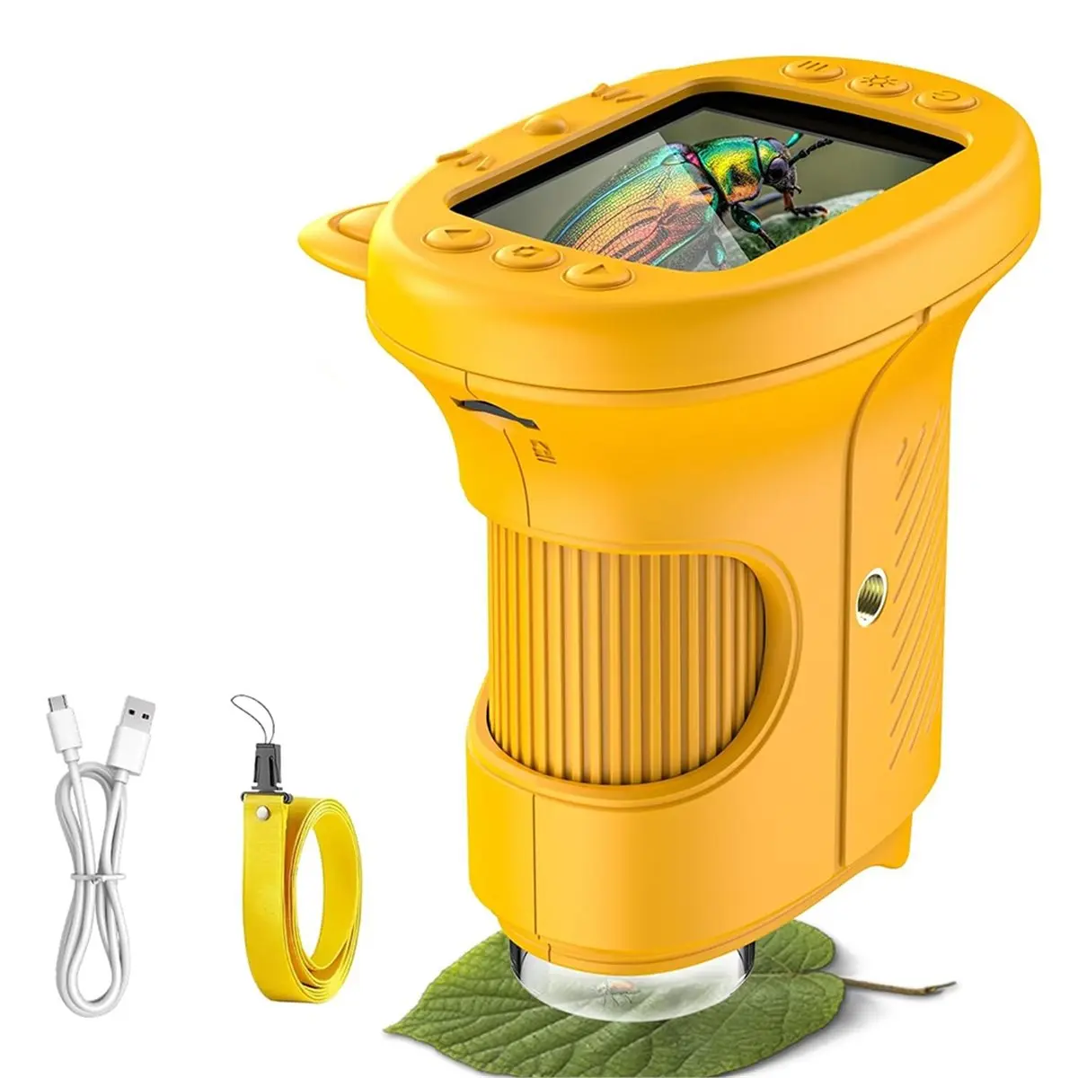 Promotional-Digital Microscope for Kids 1000X Handheld Science Toy with 2.4