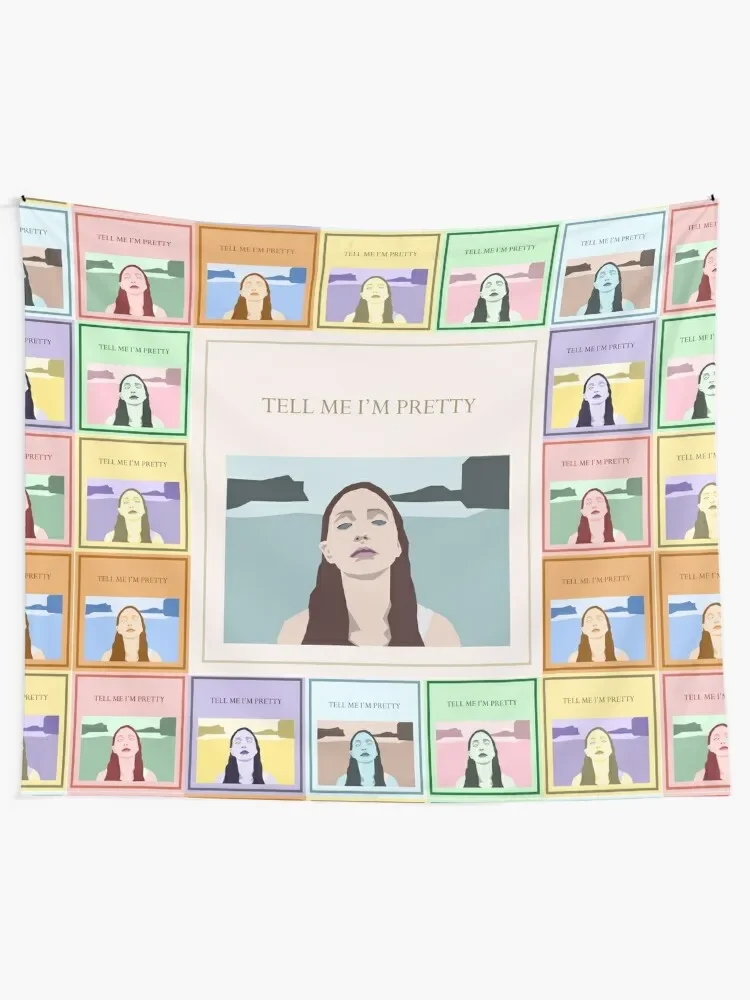 tell me im pretty - cage the elephant Tapestry Hanging Wall Room Decorations Aesthetics Wall Tapestries Tapestry