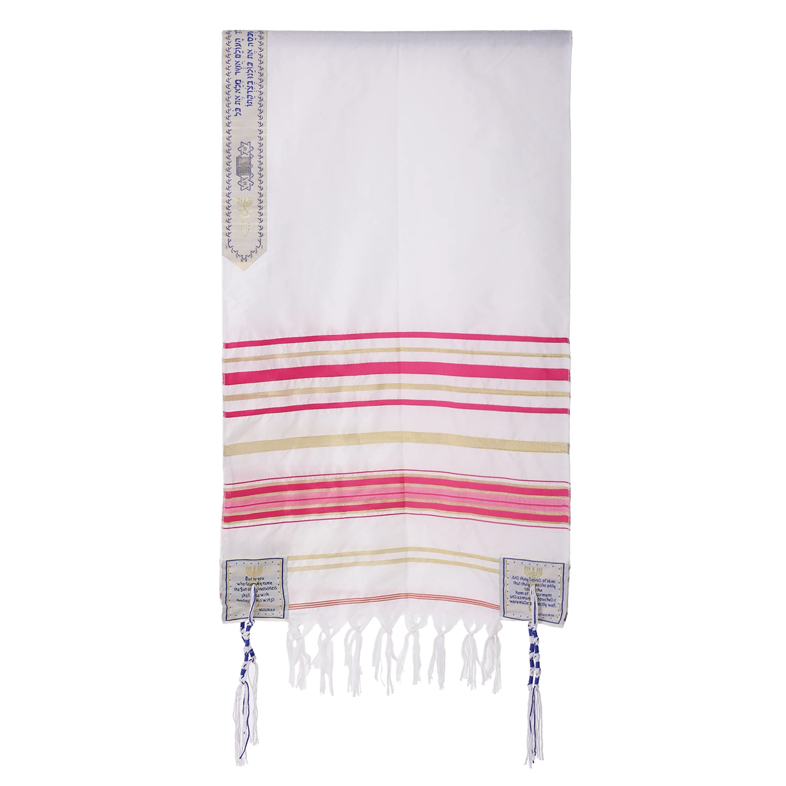 شال صلاة تاليت اليهودي حقيبة تاليس كريستيان ميسيانيكية شرابة عربية يلتف وشاحًا للنساء والرجال