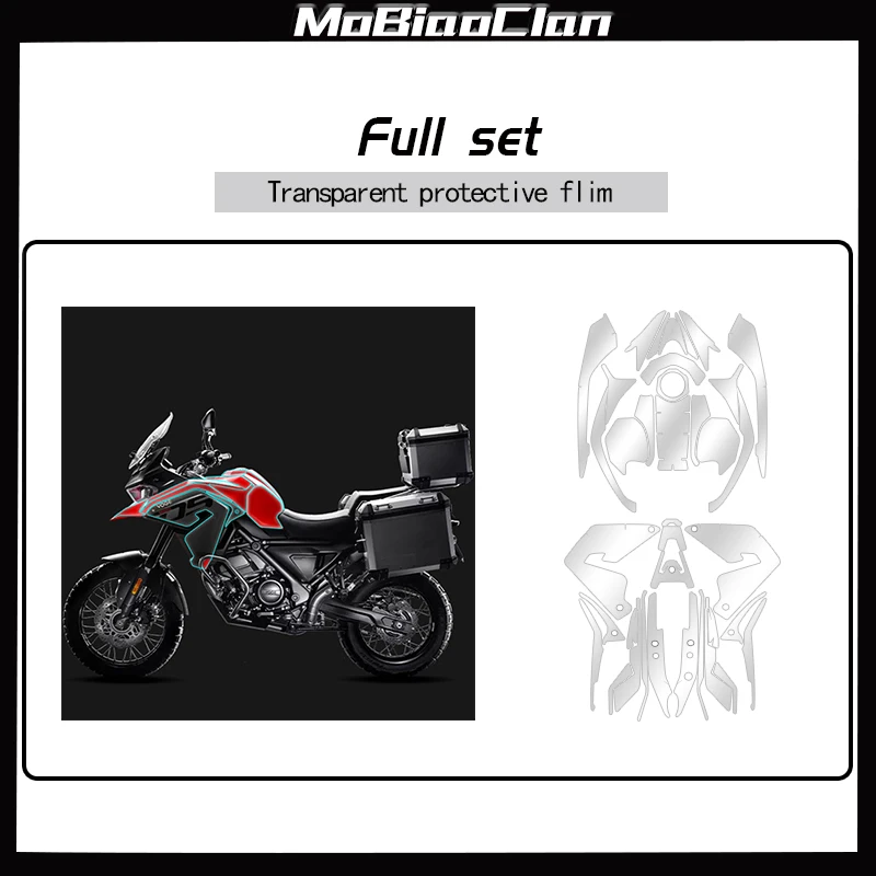 

For LONCIN VOGE 650DS 650 DS 650ds Invisible car cover fuel tank sticker body protection film transparent sticker accessories