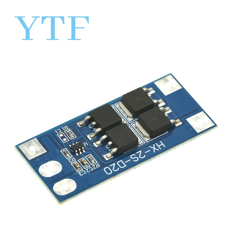 

2S 10A 7.4V 18650 lithium Battery Protection Board 8.4V Balanced Function/Overcharged Protection