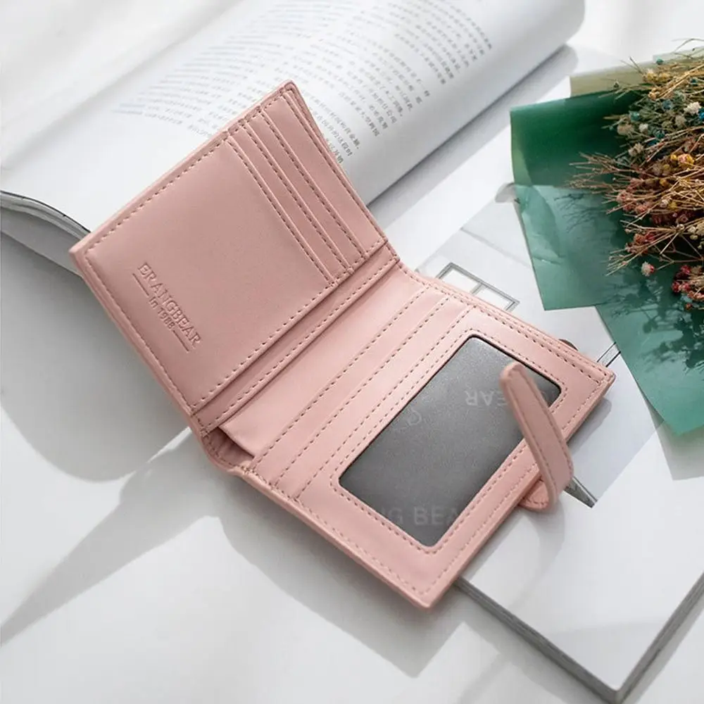 Милый вязаный женский кошелек с мультяшным медведем, холст в богемном стиле, держатель для карт, сумка для монет, дорожный