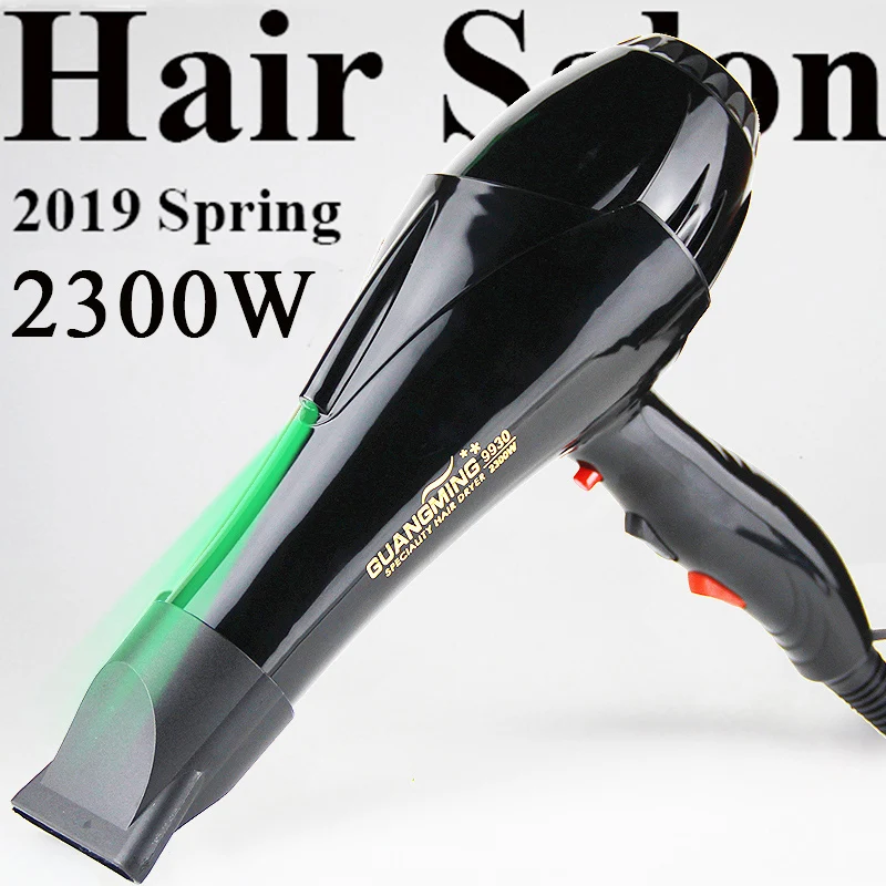 Pour coiffeur et salon de coiffure fil long prise ue réel 2100 w puissance sèche-cheveux professionnel salon sèche-cheveux sèche-cheveux