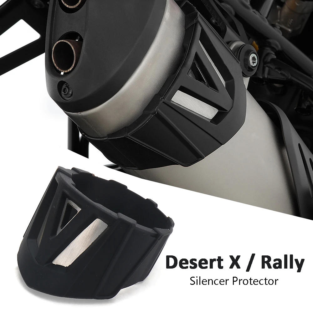 Motorcycle Exhaust Muffler Pipe Protector Heat Shield Guard Anti-scalding Cover For Ducati Desert X DesertX DESERT X Rally