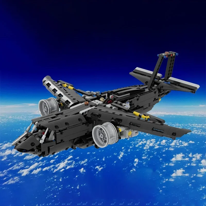 788 ชิ้น MOC เครื่องบินบรรทุกสินค้า B รุ่นเทคนิคการสร้างบล็อกของเล่น DIY สร้างสรรค์การศึกษาเด็กคริสต์มาสของขวัญวันเกิด