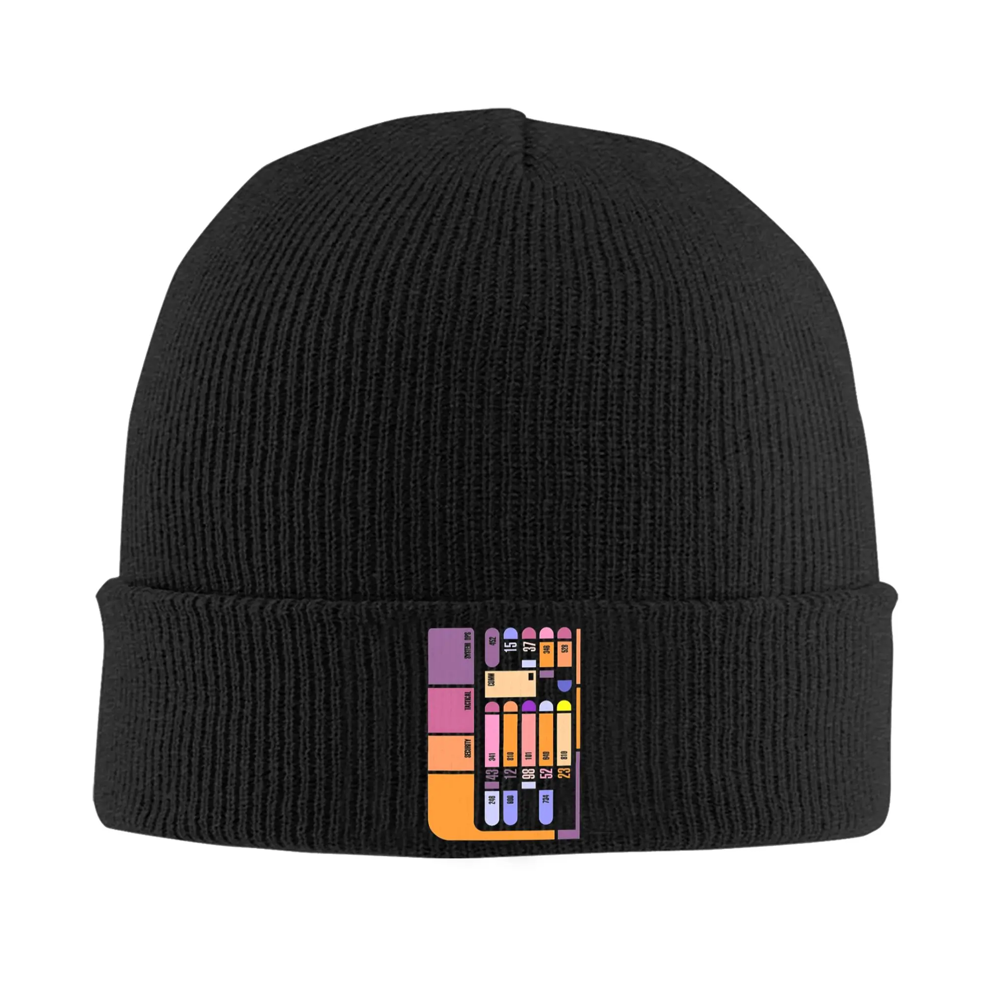 Stars Treks Computer Panel Hat Autumn Winter Beanies Warm Movie Cap Female Male Acrylic Knitted Caps