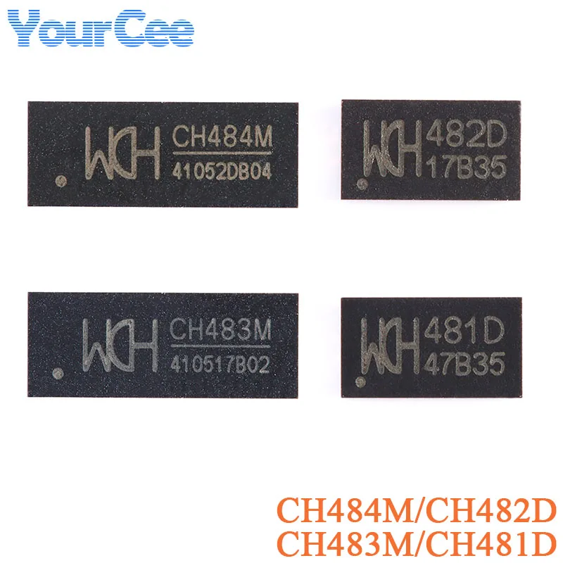 2Pcs CH48 CH484M CH483M CH482D CH481D QFN-42 QFN-20 2 Differential Channels Ultra High Speed Analog Switch Chip