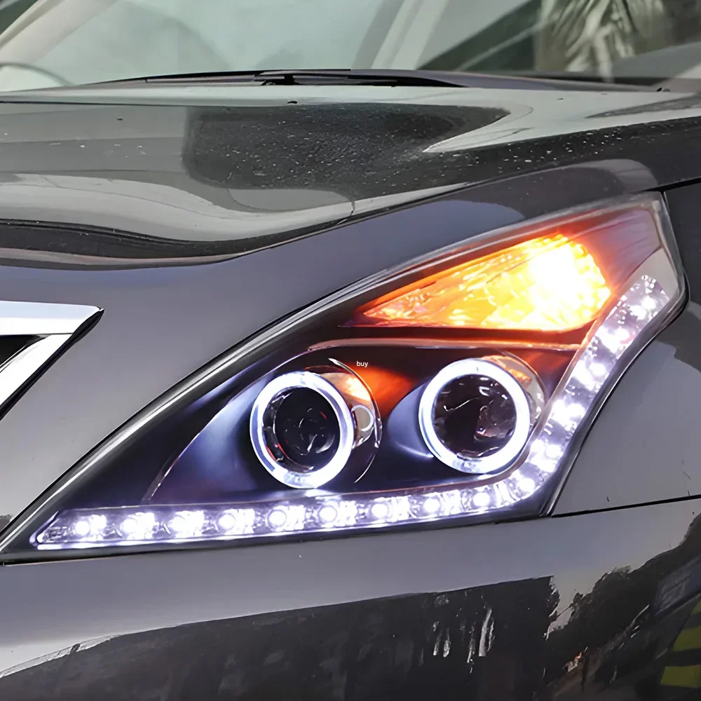 Auto Headlights For Nissan Altima 2008-2012 LED Car Front Lamps Assembly Upgrade High Quality 2 Projector Lens Tools Accessories