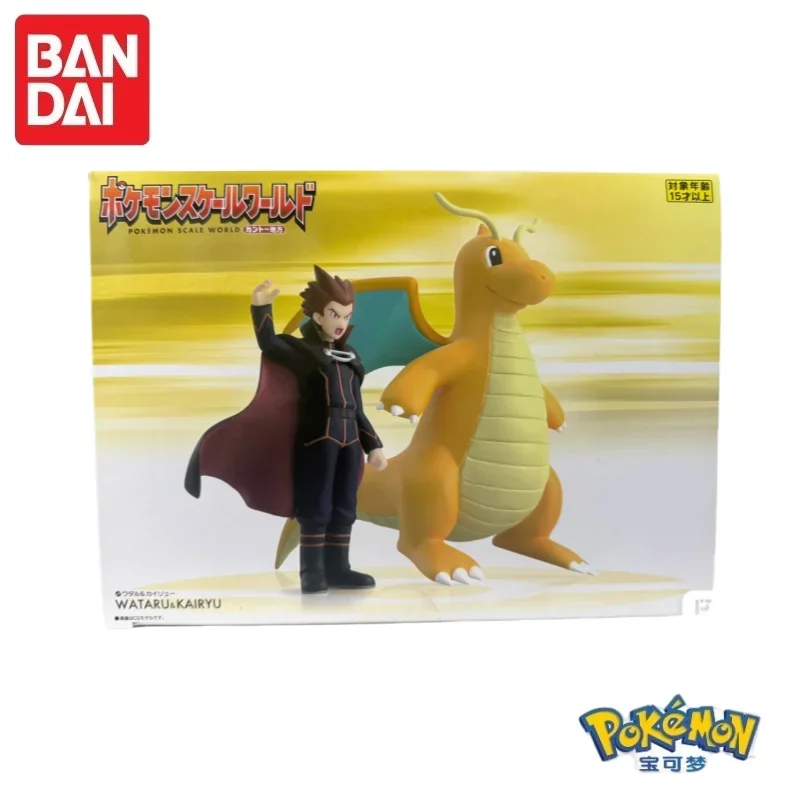 bandai-in-stock-original-pokemon-scale-world-pokemon-kanto-region-lance-dragonite-anime-character-action-model-gifts-boxed-toys
