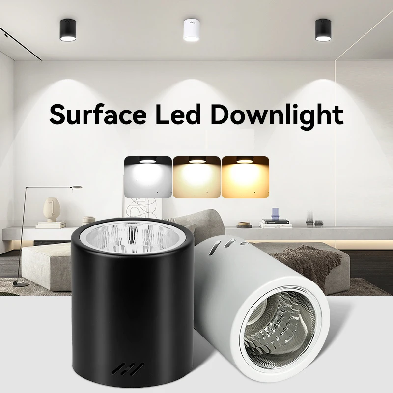 LED Downlight Modern Home Decorations Ceiling Light Replace E27 Bulb Spot LED Light Indoor for Living Room Bedroom Fixture Lamps