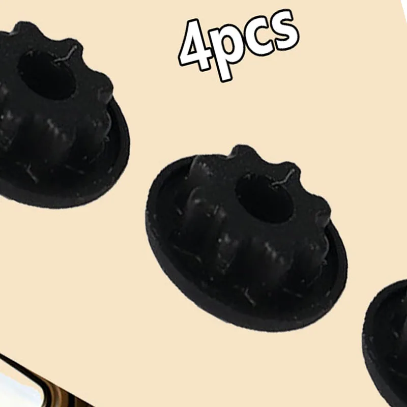 

4Pcs Black Plastic Screw Cover Cap for Dometic Hob Sink Cooker, Accessories for Smev Motorhome Caravan RV
