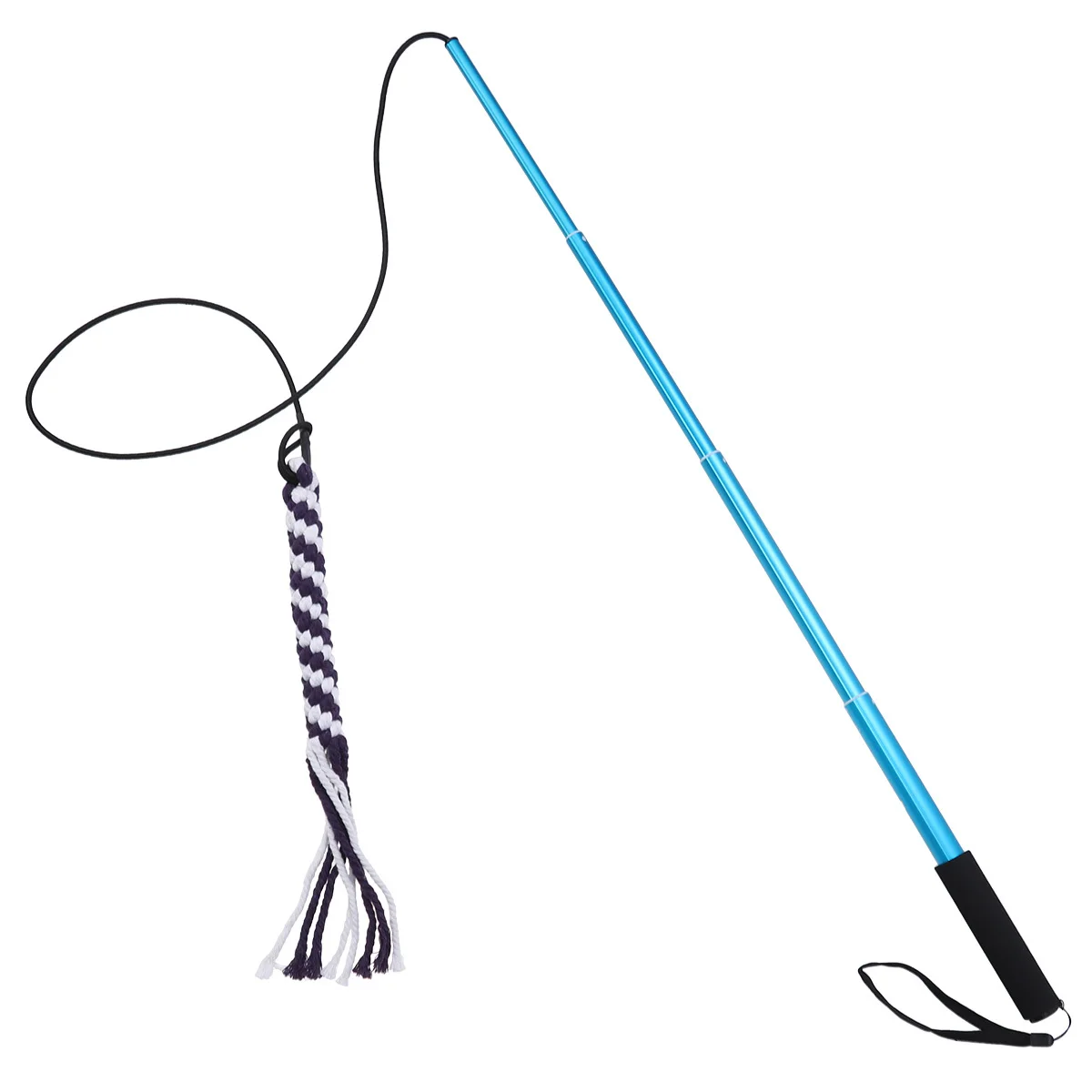 أداة تمرين الذيل التفاعلية القابلة للتمديد مقاس L باللون الأزرق وأداة تدريب ألعاب الجرو التفاعلية