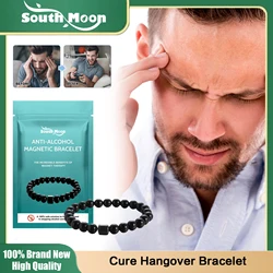 Hangover Relief Magnetic Bracelet Sobriety Stop Drinking Liver Health Care Cure Drunk Headache Dizziness Dispel Alcohol Effects