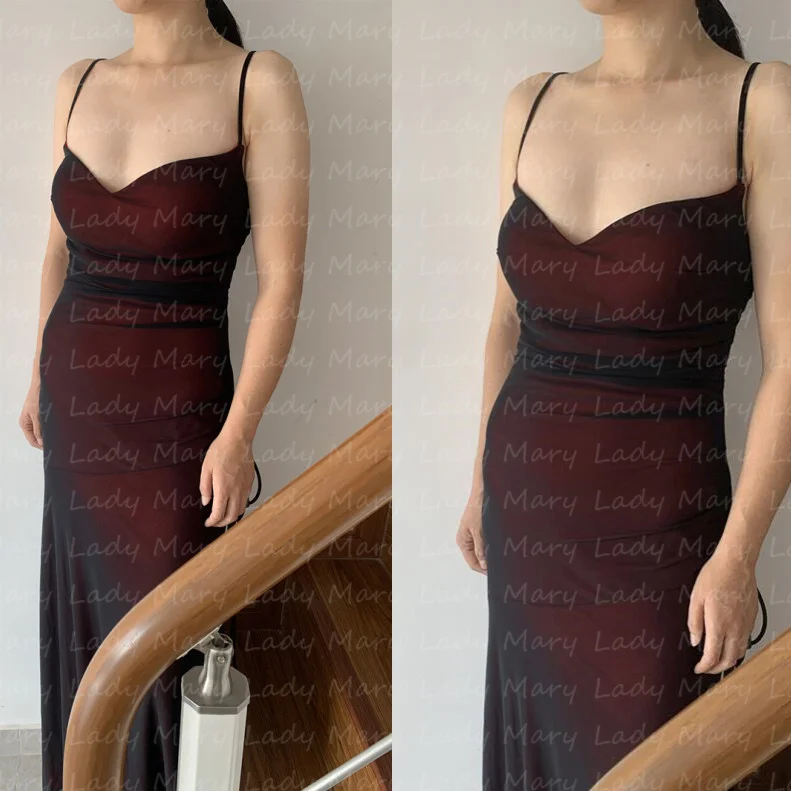 Real Photo Vintage 90s Prom Dresses Red Black Criss Cross Formal Customized Evening Gowns 2024 Homecoming Party Vestido De Noche