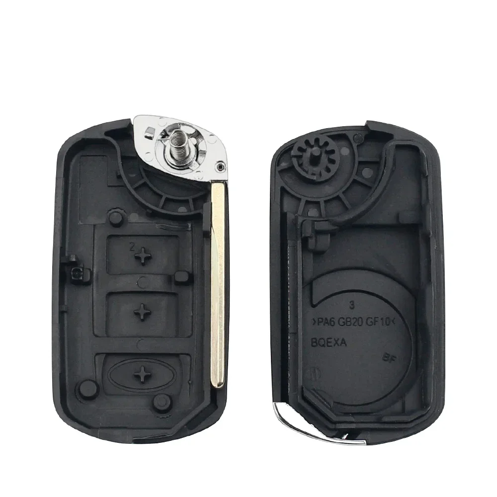 KEYYOU For LAND ROVER Range Rover Sport LR3 Discovery Flip Replacement Remote Key Shell Case HU101/HU92