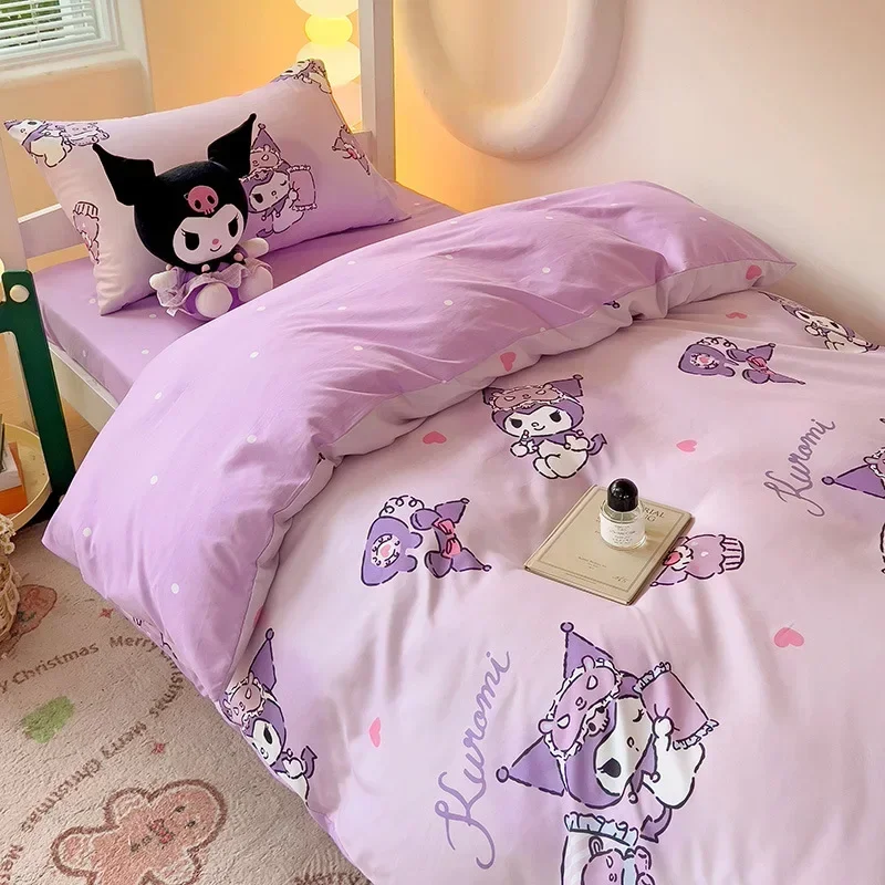 

Sanrio Genuine Four Piece Bed Set, Student Dormitory Bed Sheets, Duvet Covers, Gifts