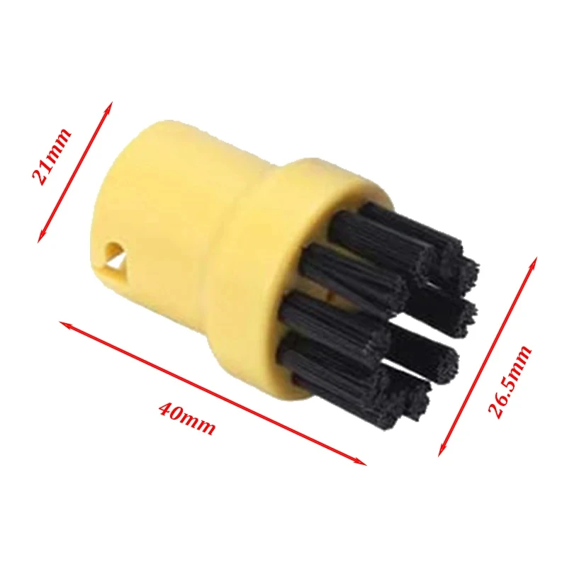 Spazzola per la pulizia a vapore per Karcher SC1 SC2 SC3 SC4 SC5 SC7 CTK10 accessori testa dell'ugello per irrigatore rotonda di ricambio
