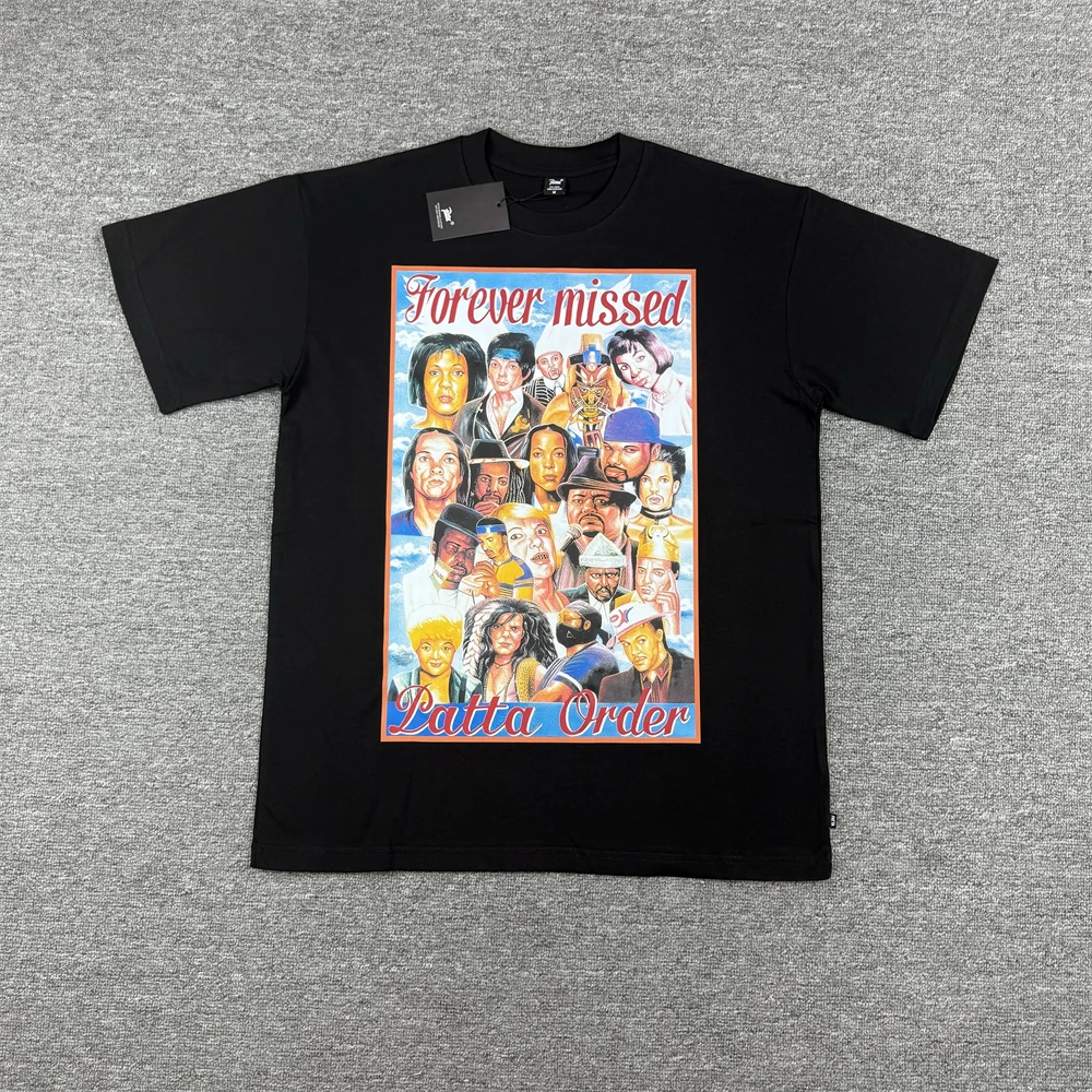 

Forever Missed Patta Order T Shirt Men Women Casual Loose T-Shirt Tee Tops