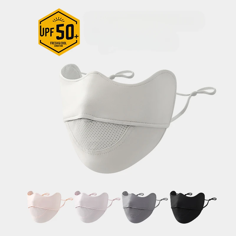 

Sunscreen Mask for Women Facial Contouring Eye Corner Protection Driving Face Mask Three-dimensional Breathable Outdoor Summer