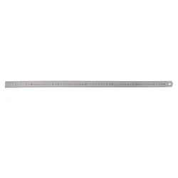 Stainless Steel Double Side Measuring Straight Edge Ruler 60cm Silver Drop Shipping Support