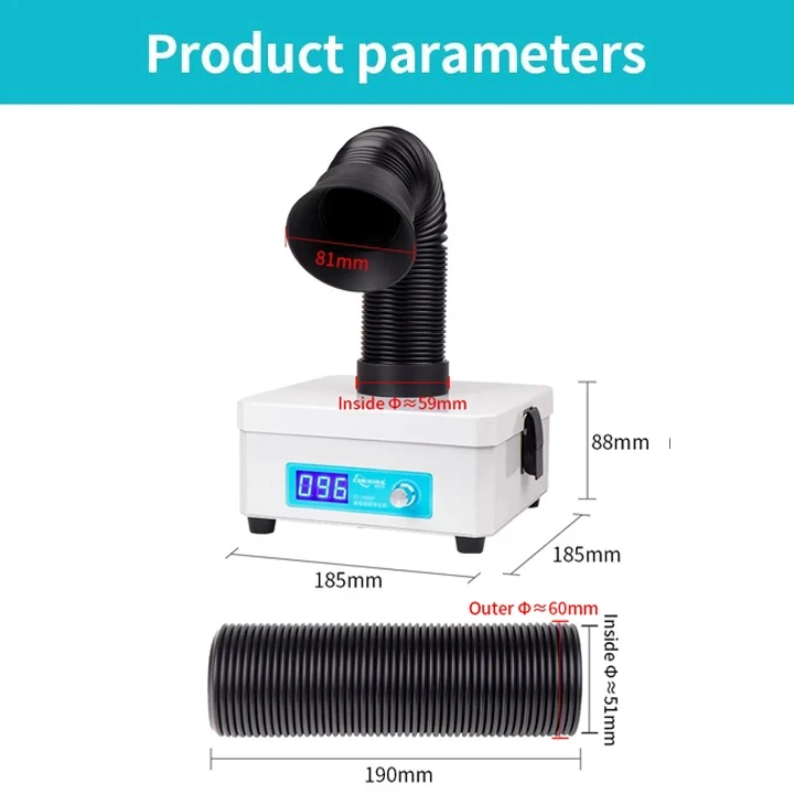 مناسبة لامتصاص دخان سطح المكتب | مستخرج دخان اللحام للحام والإصلاح ST-100XP #3