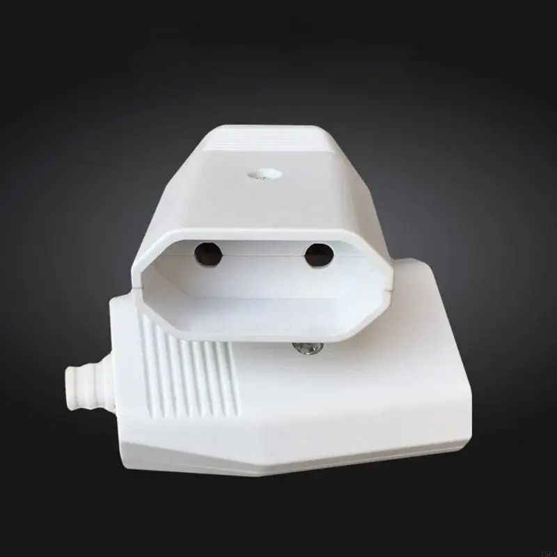 T5EA Плоские соединители 250 В 2,5 А Адаптер евровилки для осветительных приборов Мелкая бытовая техника 2-контактное устройство