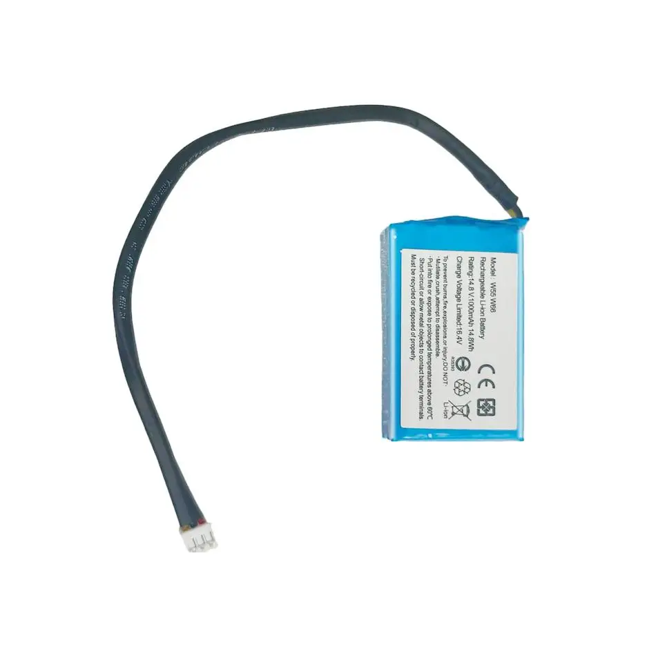 Long Lasting Glass Cleaning Robot Battery For Hutt W55 W66 DDC55 G104 1000mAh Reliable Replacement
