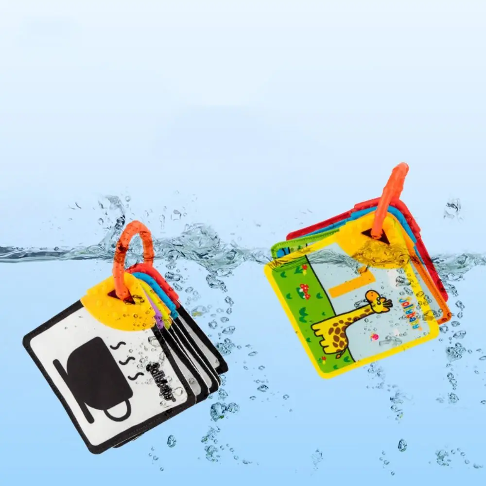 Miękka książeczka materiałowa dla niemowląt, odporna na rozdarcia, edukacyjna, trójwymiarowa książeczka materiałowa dla niemowląt, sensoryczna książeczka Montessori, książeczka z grzechotkami, interaktywna książeczka dla rodziców i dzieci.