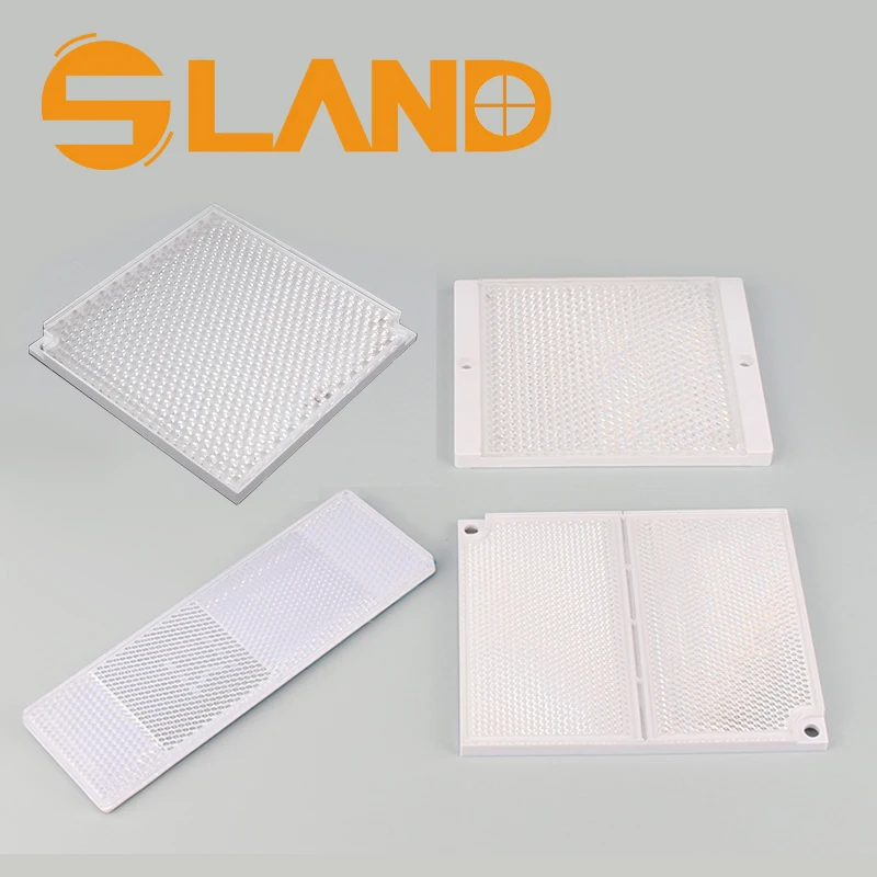 Honeycomb Big Reflector 100mm 120mm 150mm Long Range Retro-Reflective Mirror, PMMA ABS Materials