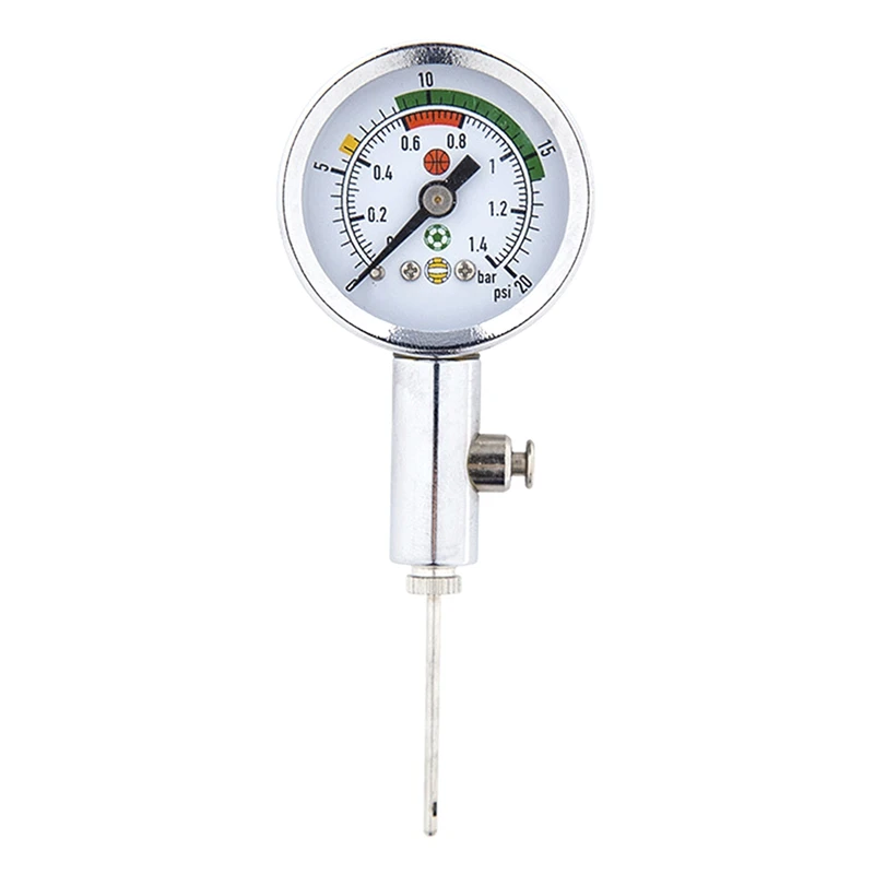 

Bicycle Tire Pressure Gauge, Universal Pressure Gauge For Football Basketball Volleyball