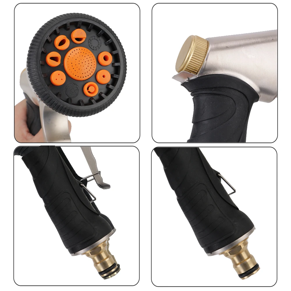 Motorcycle Foam Washer Wash Cleaning Garden Watering Sprinkle Rotary Spray High Pressure Gun Irrigation Tools Car Accessories