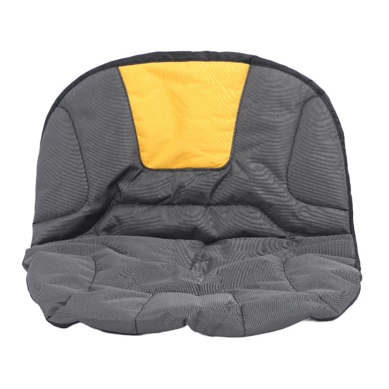Riding Lawn Mower Seat Cover Polyester Oxford 2 Mesh Pocket Anti Slip Elastic Bottom Water Resistant Replacement