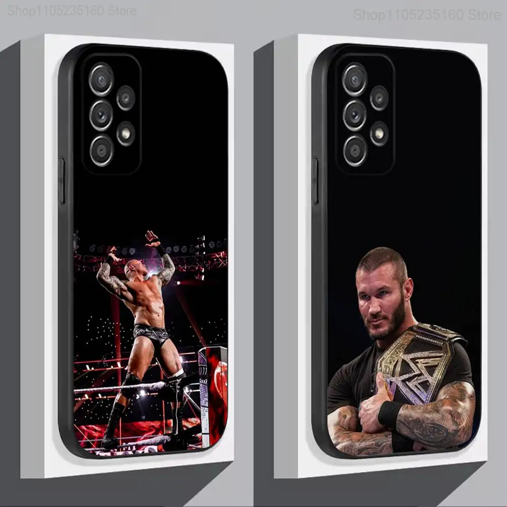 

R-Randy O-Orton Cool Phone Case For Samsung S 9,10,21,30,22,23,24,25,Ultra,Plus,Lite,FE,4,5G Black Soft Case
