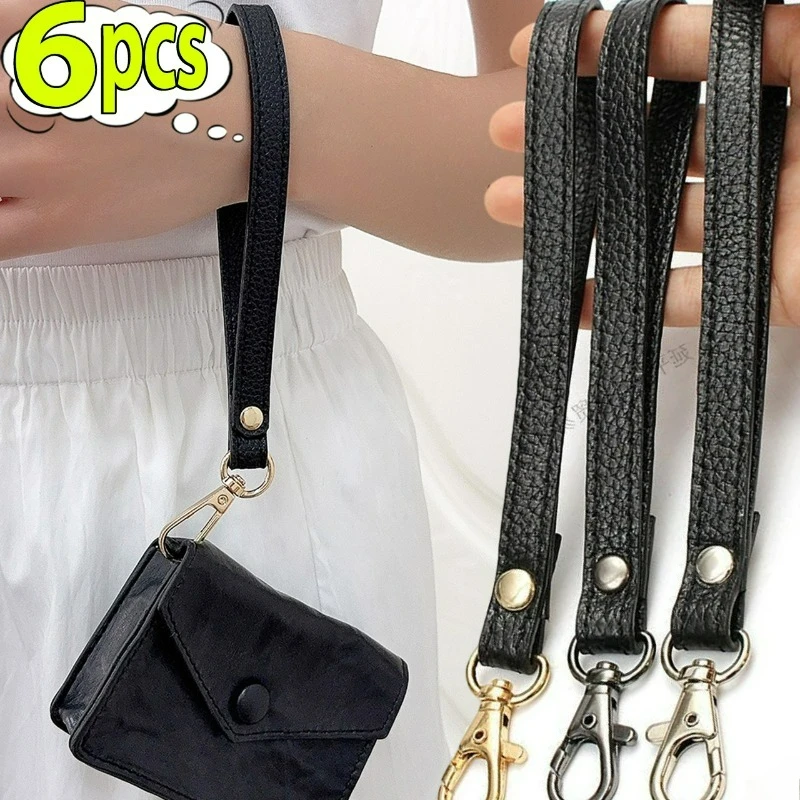 

1/6 шт., сумка из искусственной кожи, сменный ремешок на запястье, металлическая пряжка, однотонный, с простыми ручками, кошелек, ремень для мужчин и женщин, ремень для кошелька