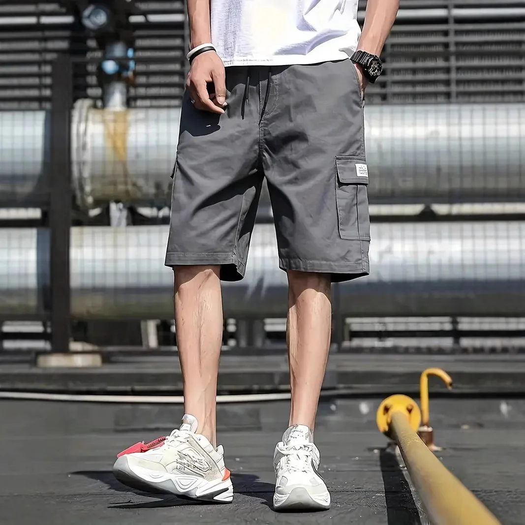 Cross-border Bestseller: Versatile, Lightweight, Quick-Dry Summer 5-Inch Shorts for Men—Loose-Fit Casual Sports Workwear Pants