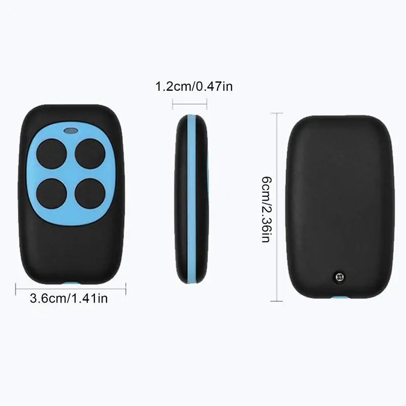 Universal 286MHz-868MHz Wireless Copy Remote Control 4-key Copy Remote Control Clone Garage Door Remote Control Replicator Key