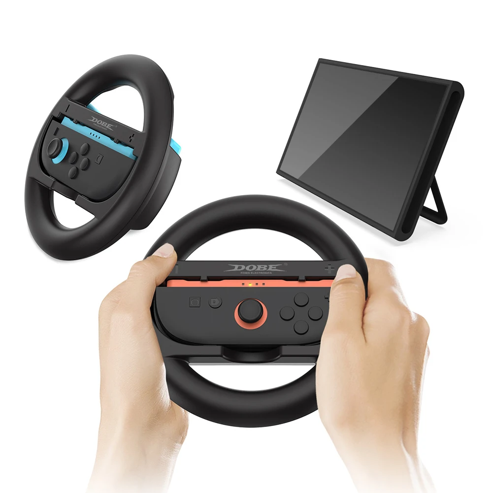 

2pcs/Set Racing Steering Wheels for Switch 2 Handle Grips Plastic Controller Handle Holder for Nintendo for Switch 2 Controller