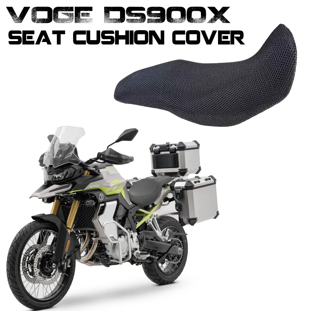 

For Loncin VOGE DS900X Motorcycle 3D Honeycomb Mesh Cushion Seat Covers DS 900 X Heat Insulation Breathable Cushion Seat Covers