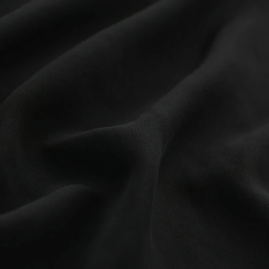 plaid black 18momme 100% pure silk crepe silk fabric non transparent 18momme 110cm width by yard,SCDC087