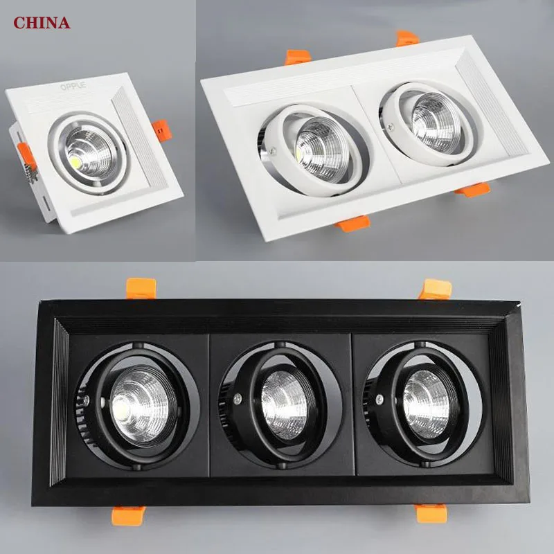 Dimmable Led downlight light COB Ceiling Spot Light 10w 20W 30W ceiling recessed Lights Indoor Lighting AC110V-220V
